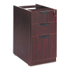 Valencia Box/Box/File Full Pedestal, 15 5/8w x 20 1/2d x 28 1/2h, Mahogany