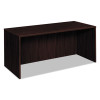 BL Laminate Series Rectangular Desk Shell, 66w x 30w x 29h, Mahogany