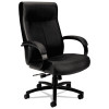 VL680 Series Big & Tall Leather Chair, Supports up to 450 lbs., Black