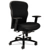 VL705 Series Big & Tall Mesh Chair, Mesh Back/Fabric Seat, Black