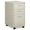 Embark Series Mobile Box/Box/File Pedestal File w/"M" Pull Drwr, 22d, Light Gray