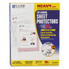 Heavyweight Polypropylene Sheet Protector, Clear, 2", 11 x 8 1/2, 50/BX