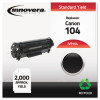 Remanufactured 0263B001AA (104) Toner, 2000 Yield, Black