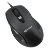 Full-Size Wired Optical Mouse, USB, Black