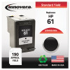 Remanufactured CH561WN (61) Ink, 200 Page-Yield, Black