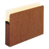 Standard Expanding File Pockets, Manila, Straight Cut, 1 Pocket, Letter, Redrope