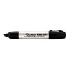 King Size Permanent Marker, Chisel Tip, Black, Dozen