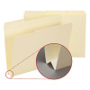 Heavyweight File Folders, 1/3 Tab, 1 1/2 Inch Expansion Letter, Manila, 50/Box