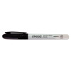 Pen Style Permanent Markers, Fine Point, Black, Dozen