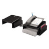 Telephone Stand and Message Center, 12 1/4 x 10 1/2 x 5 1/4, Black