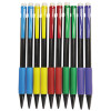 Deluxe Mechanical Pencil, .7 mm, Assorted Barrel, 10/Pack