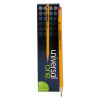 Blackstonian Pencil, F #2.5, Medium Firm, Yellow, Dozen