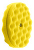 Double Sided Medium Cut Yellow Waffle Foam