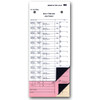 Daily Time and Job Tickets, JT-12-PSG, DSA-126 A/B, 12 Pressure Sensitive Labels, Qty 250