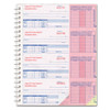 Cash Receipt Books - 1 Short 2 Long (Imprinted), 8 1/2" x 11"  -  3 Part