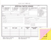 Special Parts Order Forms, 7" x 5 7/8"  -  5 Part, 100 Per Pack