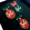 Ornament Windshield Decal