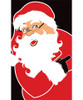 Santa Claus Windshield Decal (12 pack)