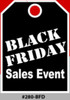 Black Friday Sales Event Hang Tag (50 per pack)