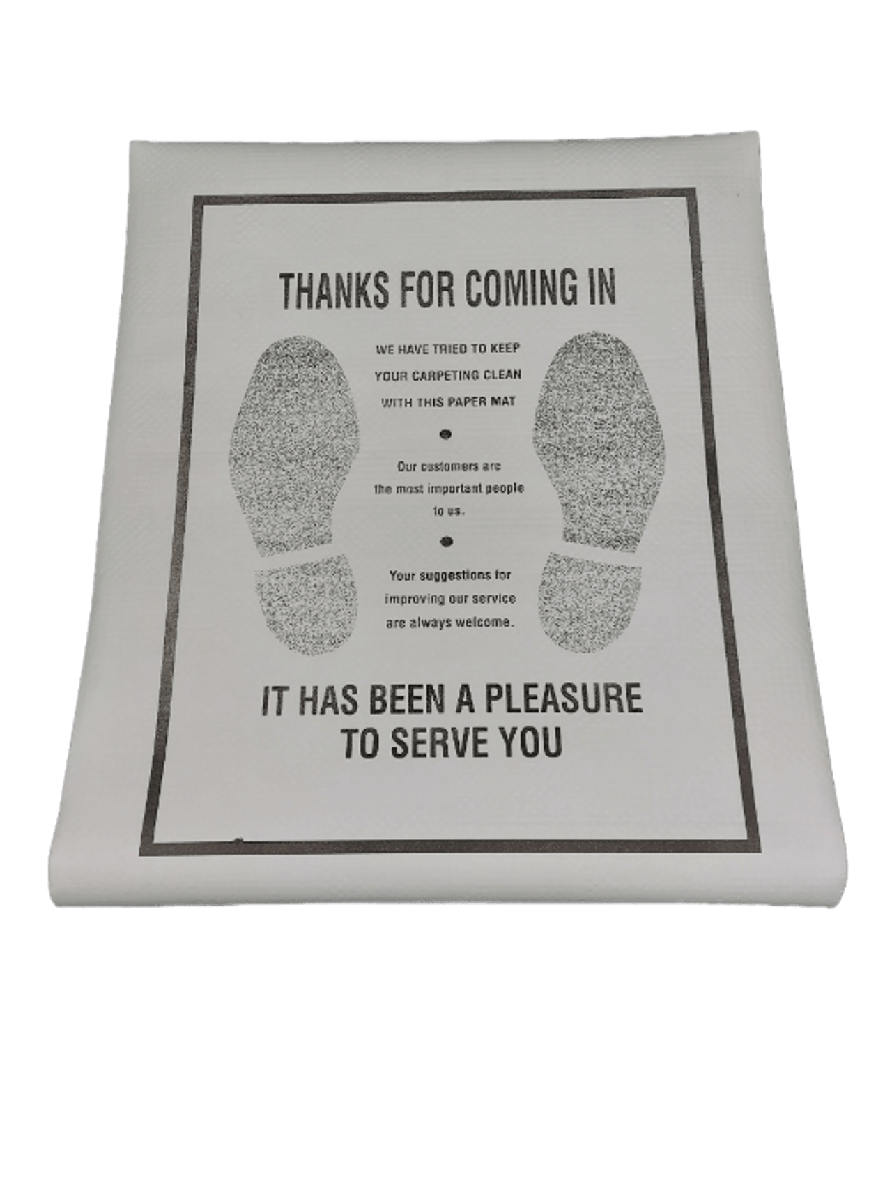 HiTech Industries PC500C Poly Coated Paper Floor Mats 500 count