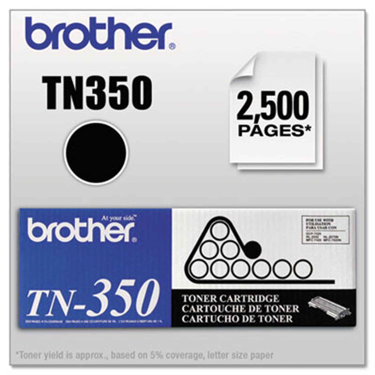 TN350 Toner, Black