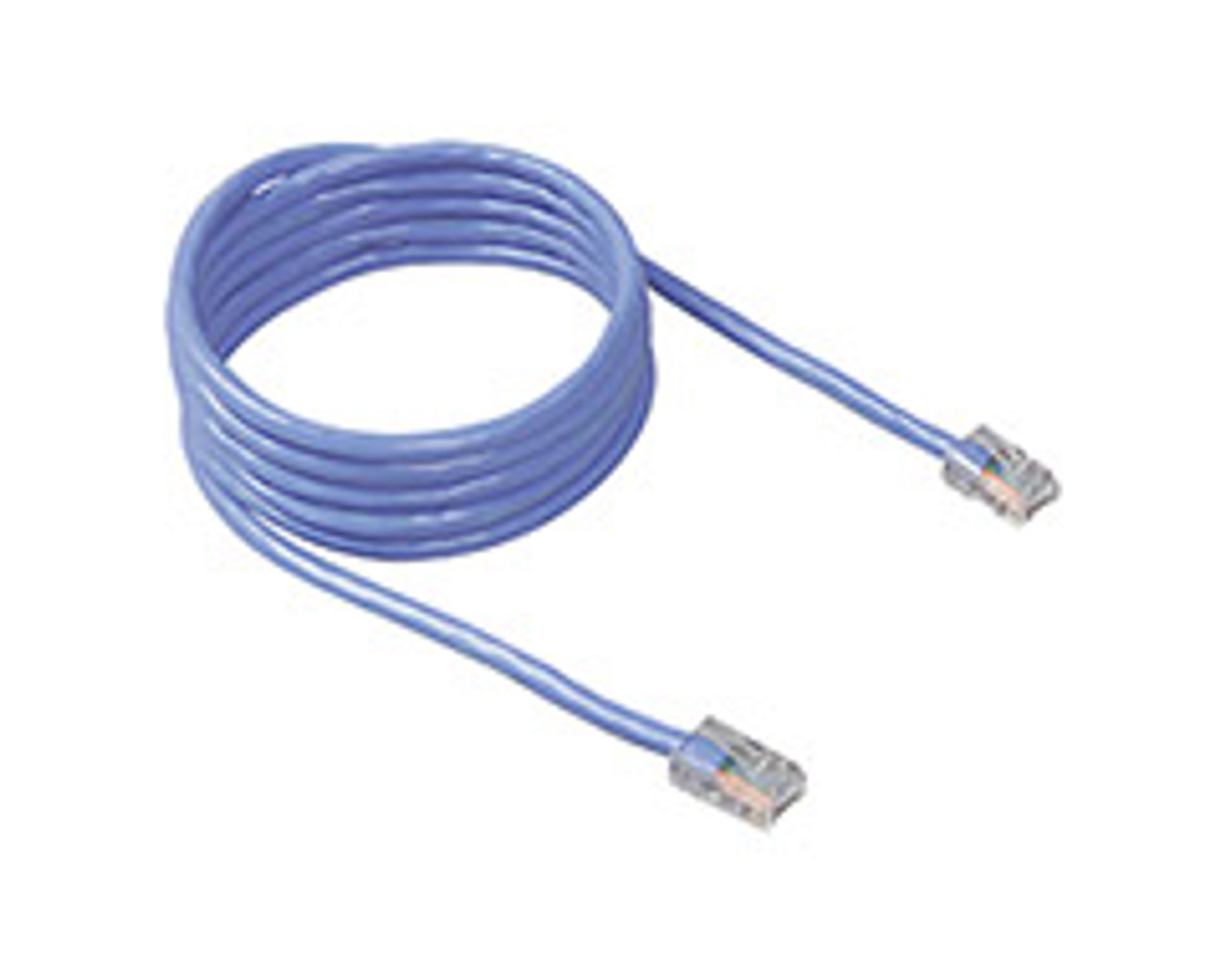 Patch Cable, A3L791, Cat5E, RJ45, 25'L, Blue