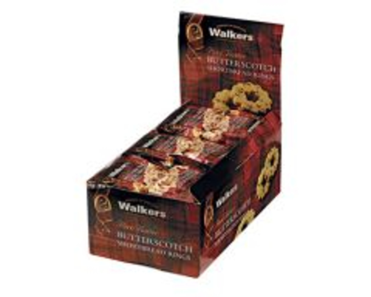 Cookies, Butterscotch Shortbread, 2/Pk, 60 Pks/Box