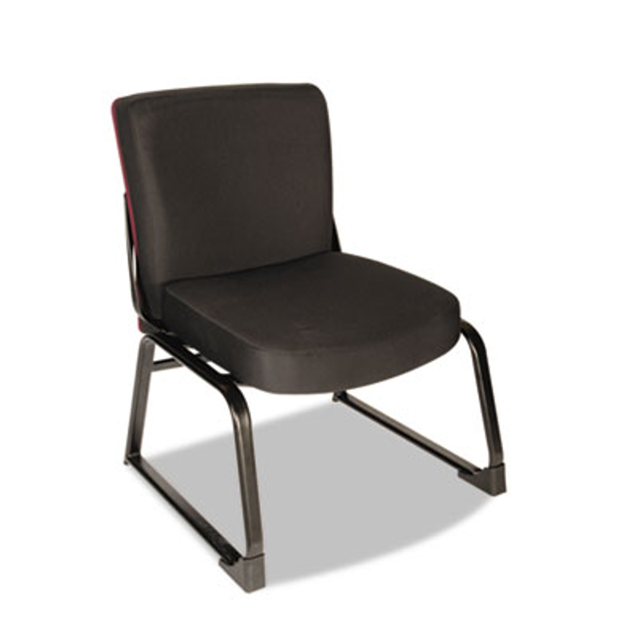 XL Series Big & Tall Mid-Back Guest Chair, Black