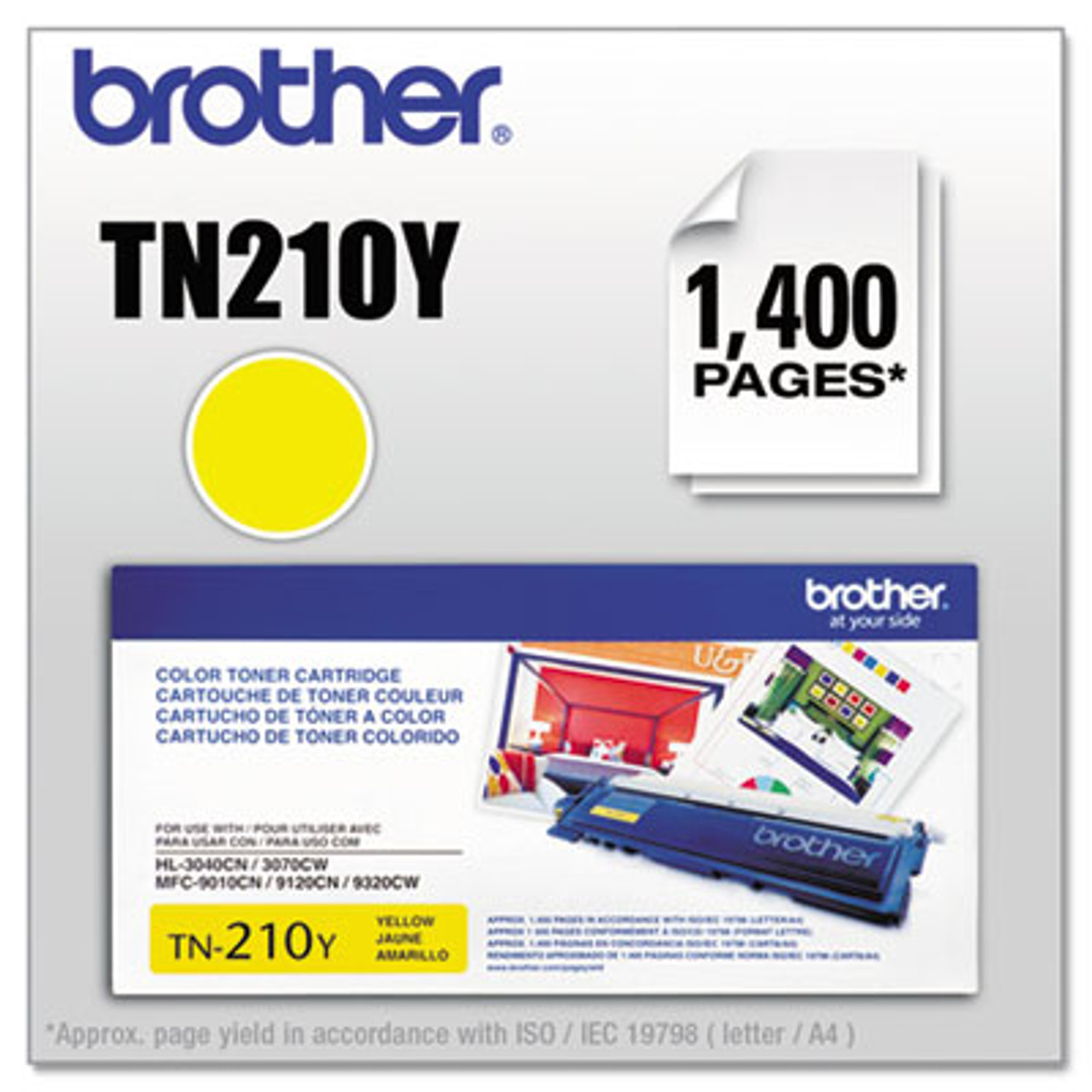 TN210Y Toner, Yellow