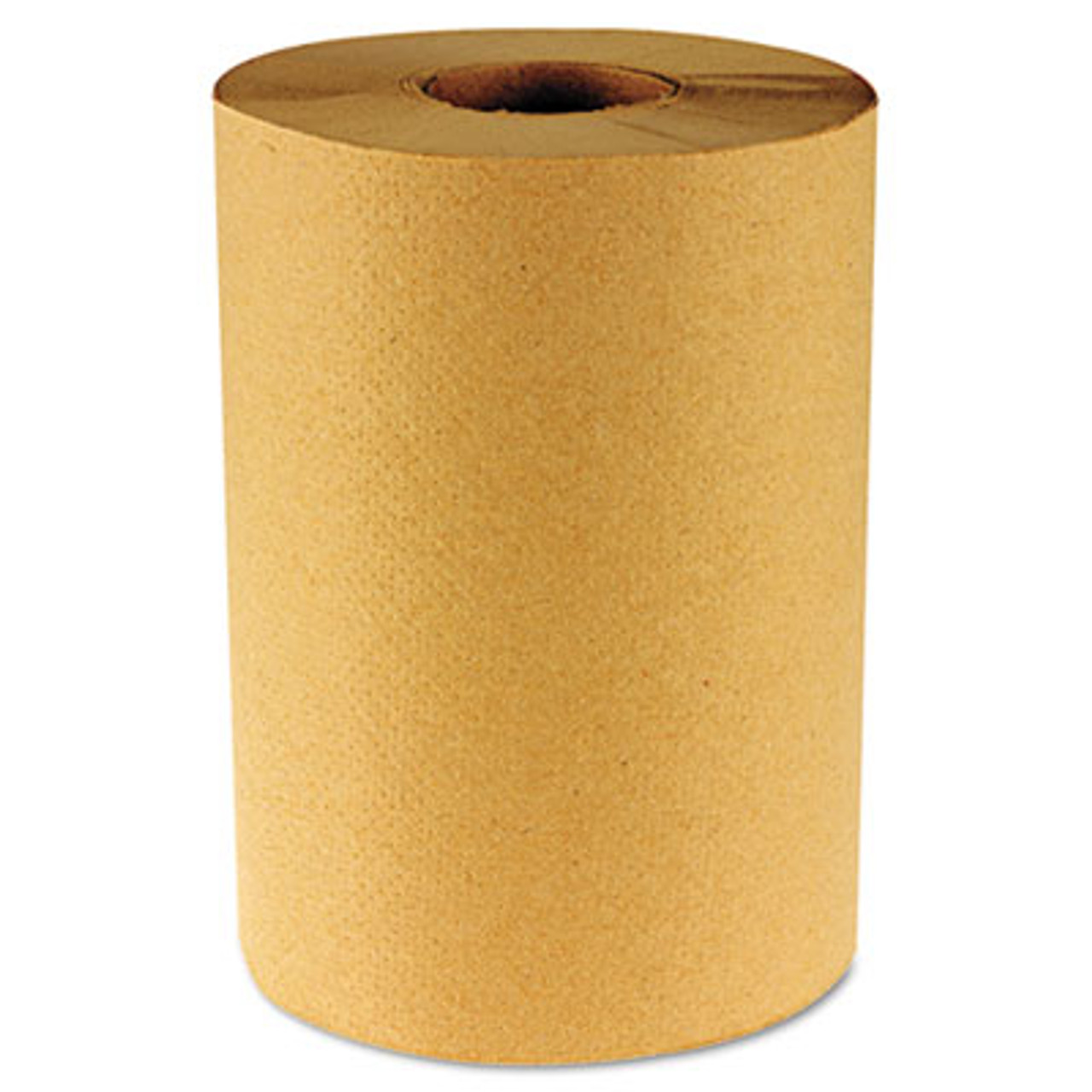 Hardwound Paper Towels, Nonperforated 1-Ply Kraft, 800ft, 6 Rolls/Carton