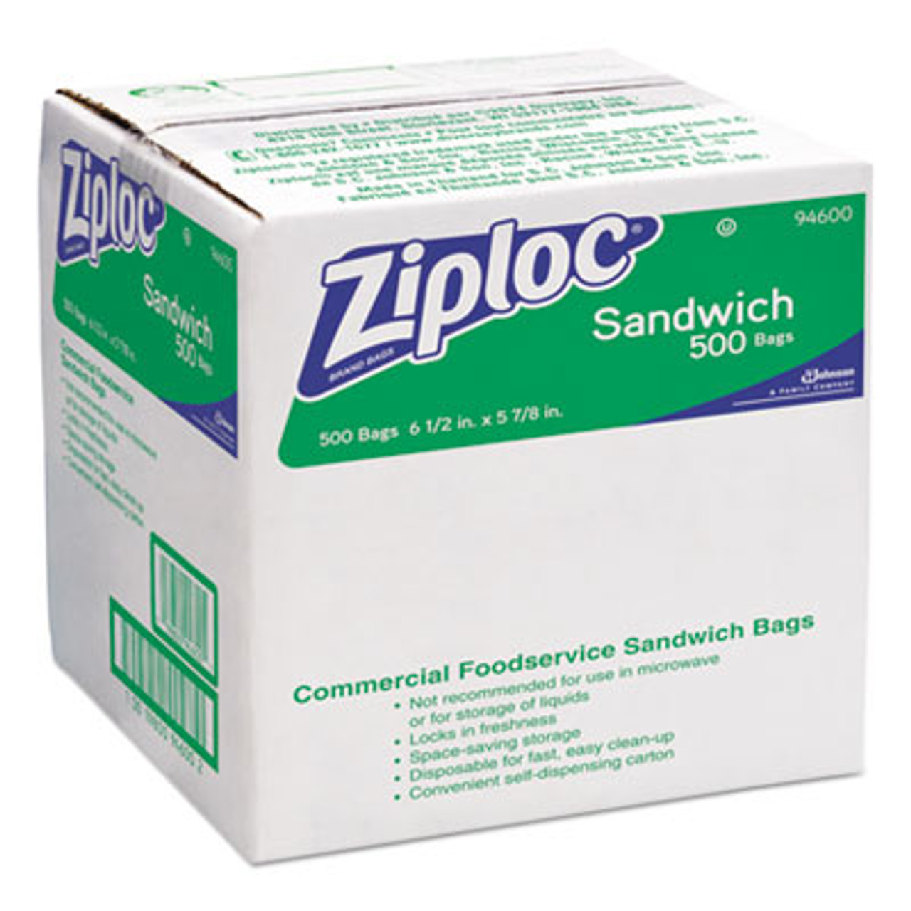 Ziploc Storage Bags 1qt (500)