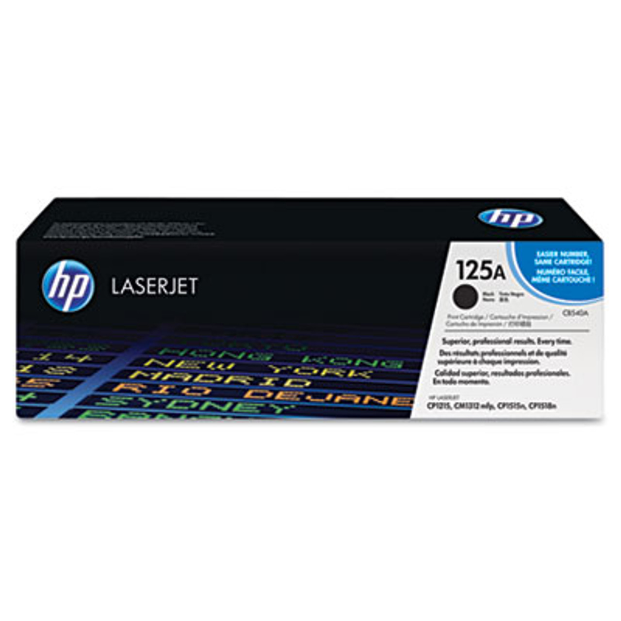 Essendant HEWCB540A HP 125A, (CB540A) Black Original LaserJet Toner  Cartridge