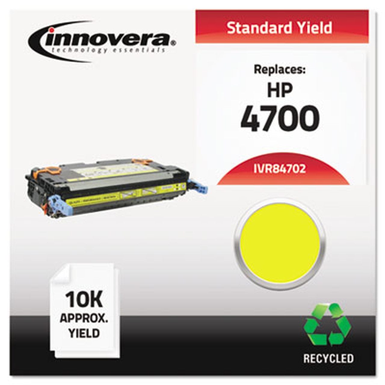 Remanufactured Q5952A (643A) Laser Toner, 10000 Yield, Yellow