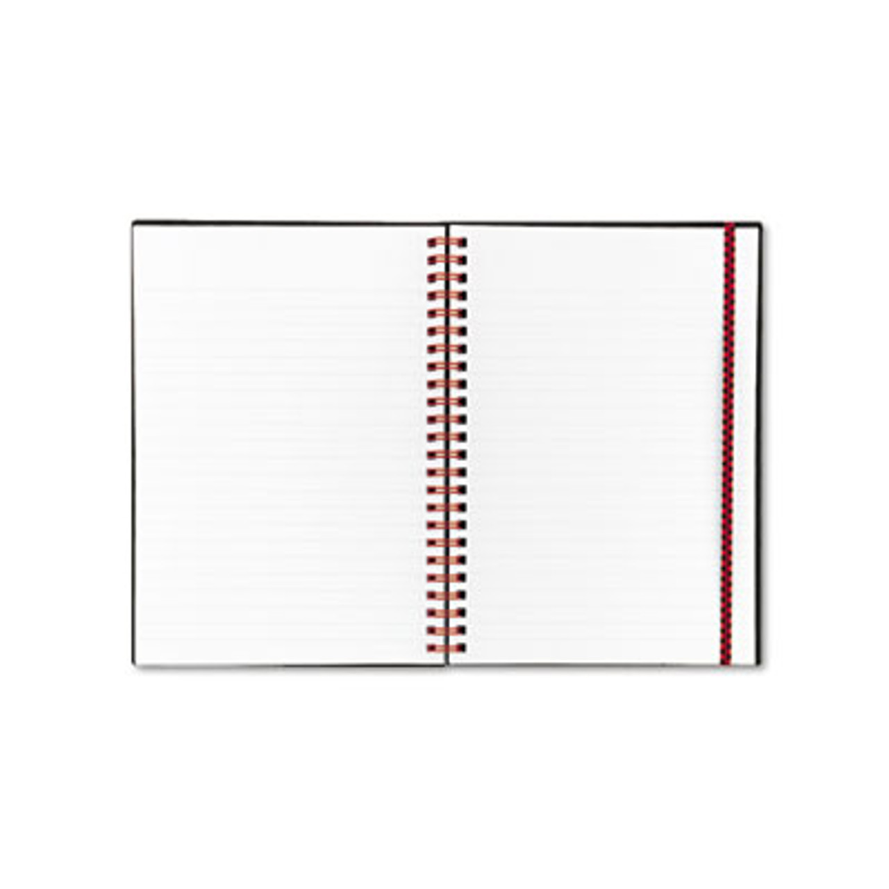 Twin Wire Poly Cover Notebook, Legal Rule, 5 5/8 x 8 1/4, White, 70 Sheets
