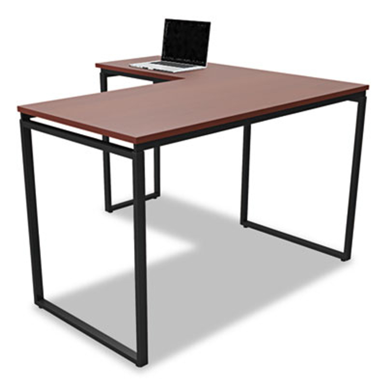 Seven Series L-Shaped Desk, 60 x 60 x 29 1/2, Cherry