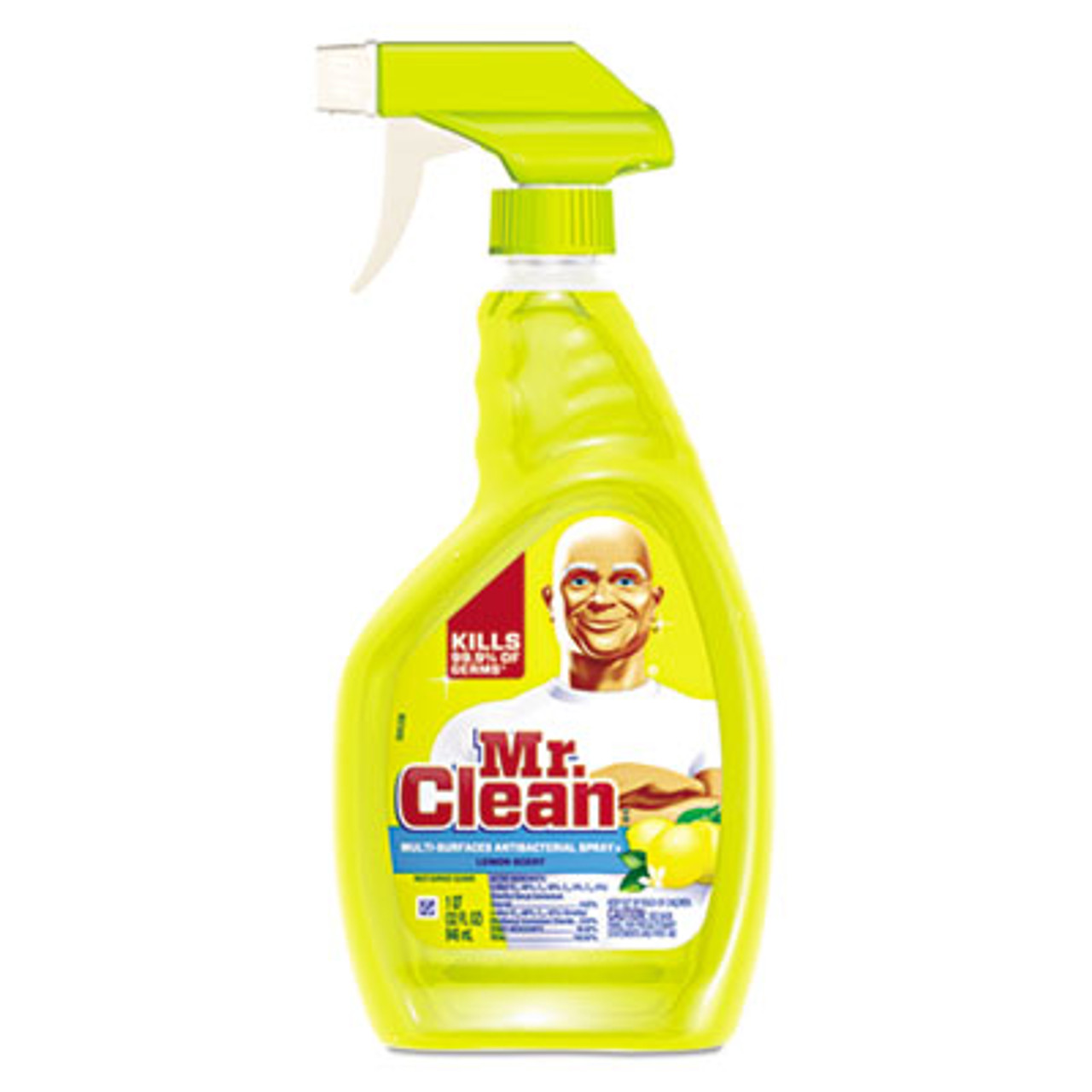 Multi-Surface Antibacterial Cleaner, Lemon, 32 oz Bottle