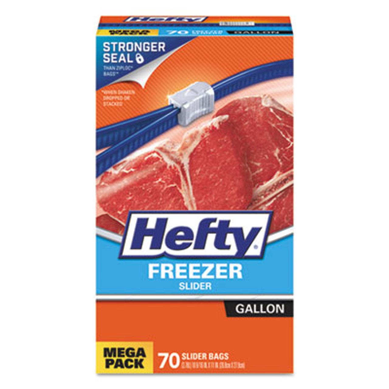 RFPR82235 - Hefty Quart Freezer Slider Bags - 1 quart Capacity 