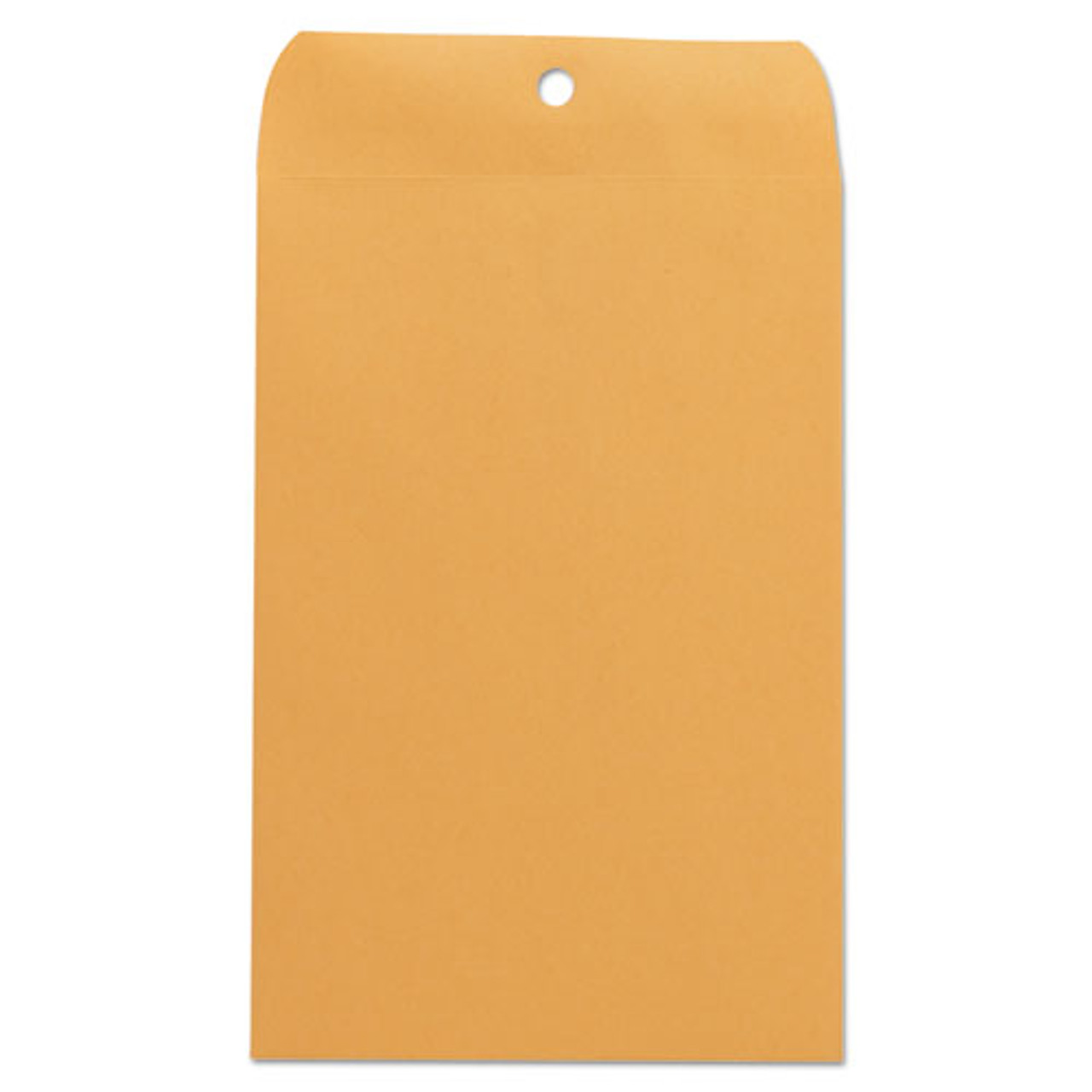 Kraft Clasp Envelope, Side Seam, 28lb, 6 x 9, Light Brown, 100/Box