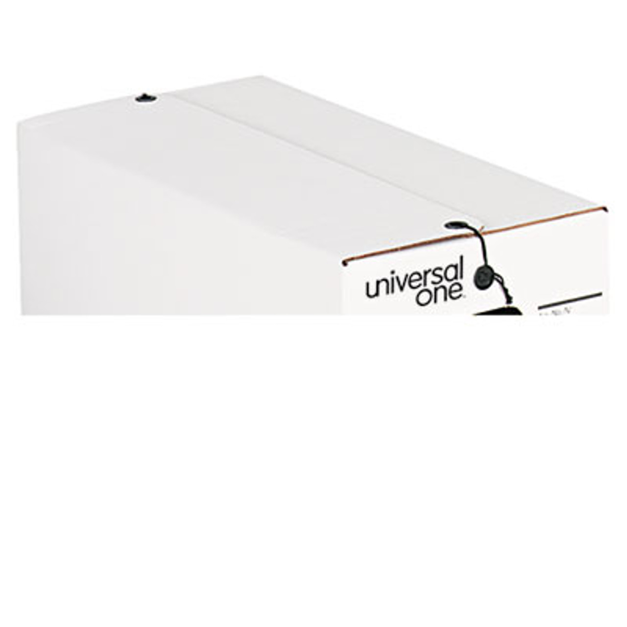 String/Button Storage Box, Letter, Fiberboard, White, 12/Carton