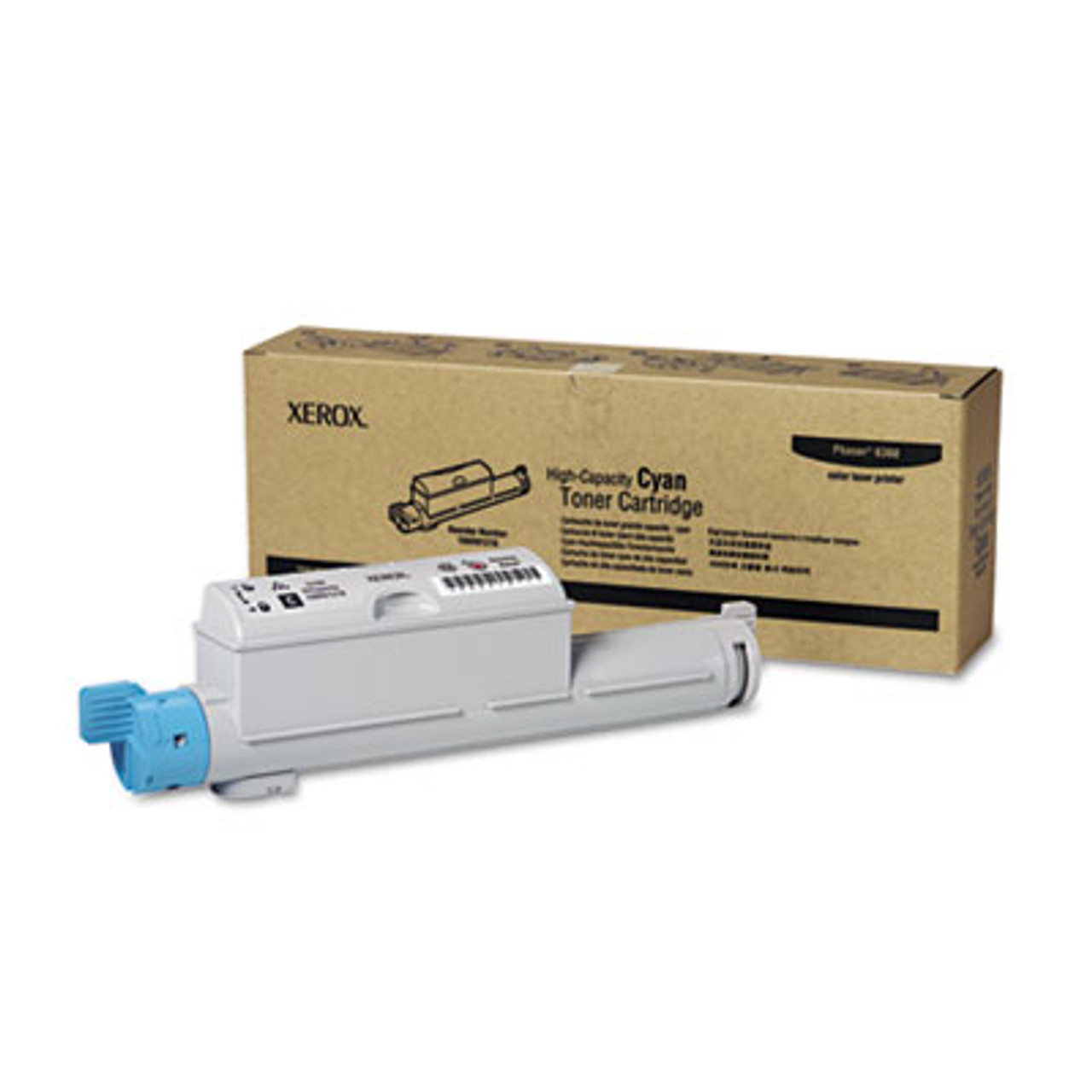 106R01218 High-Yield Toner, 12000 Page-Yield, Cyan