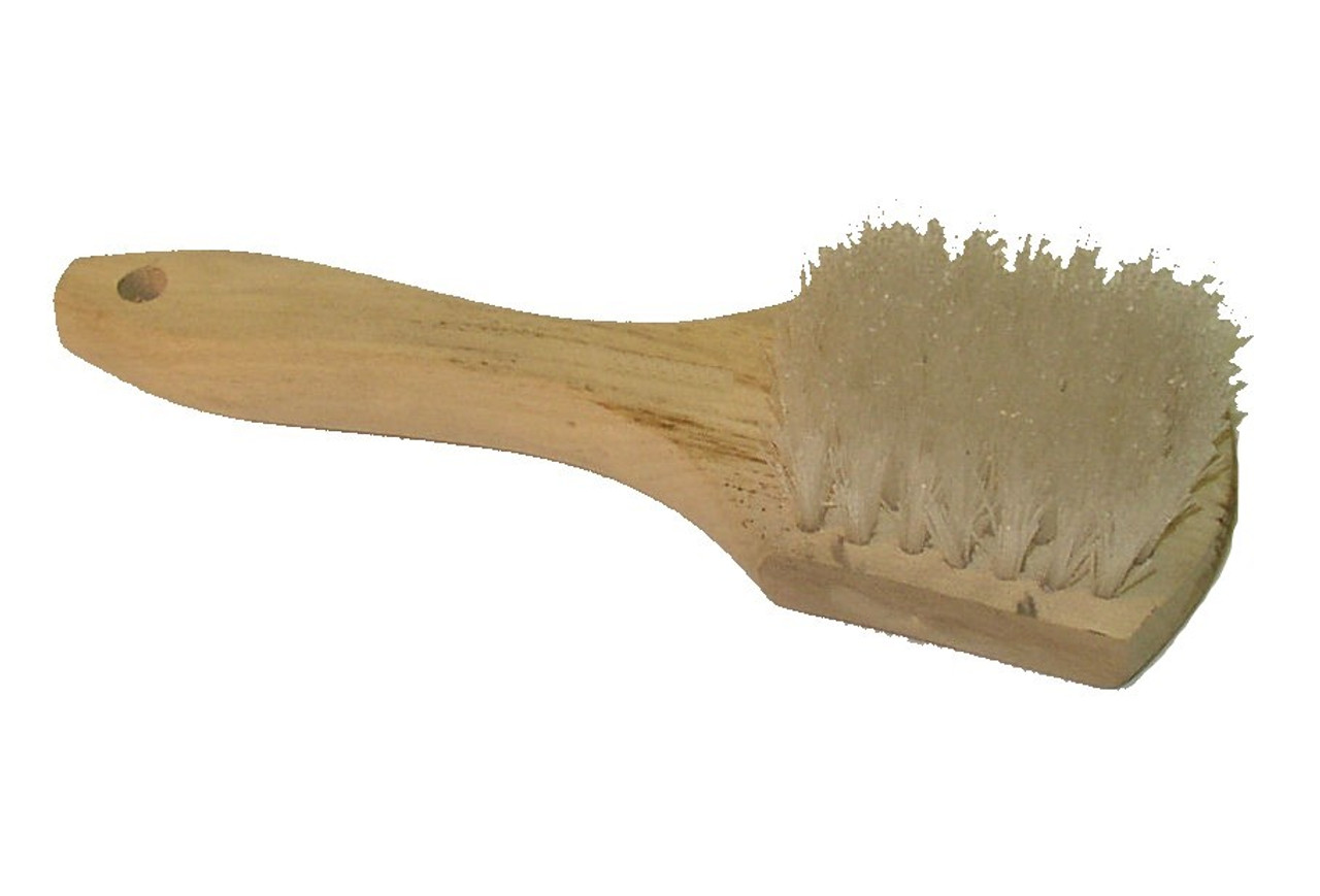 Poly Fill Whitewall Brush - Wood Handle