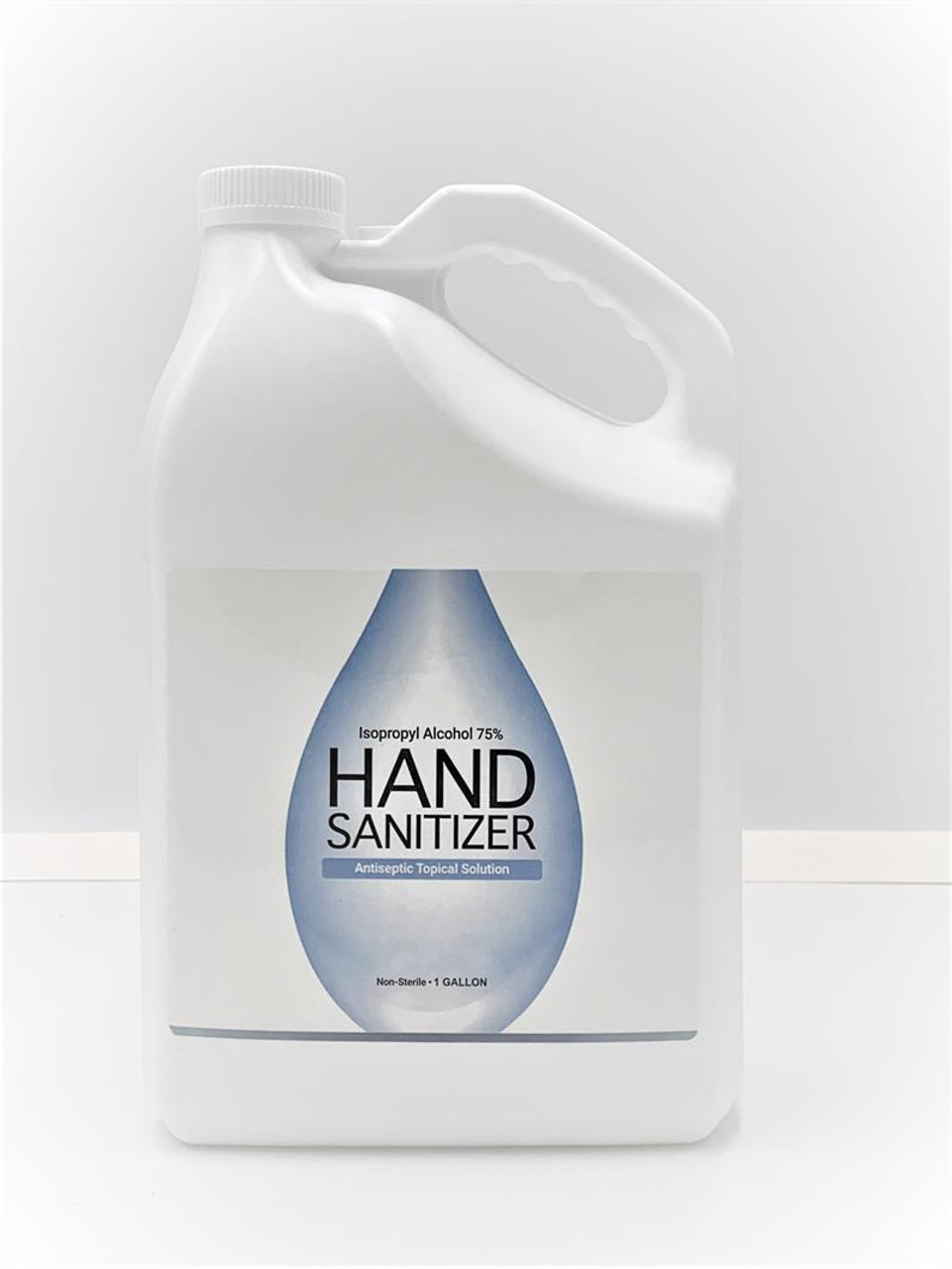 Gel Hand Sanitizer 75% Isopropyl Alcohol 1 gallon