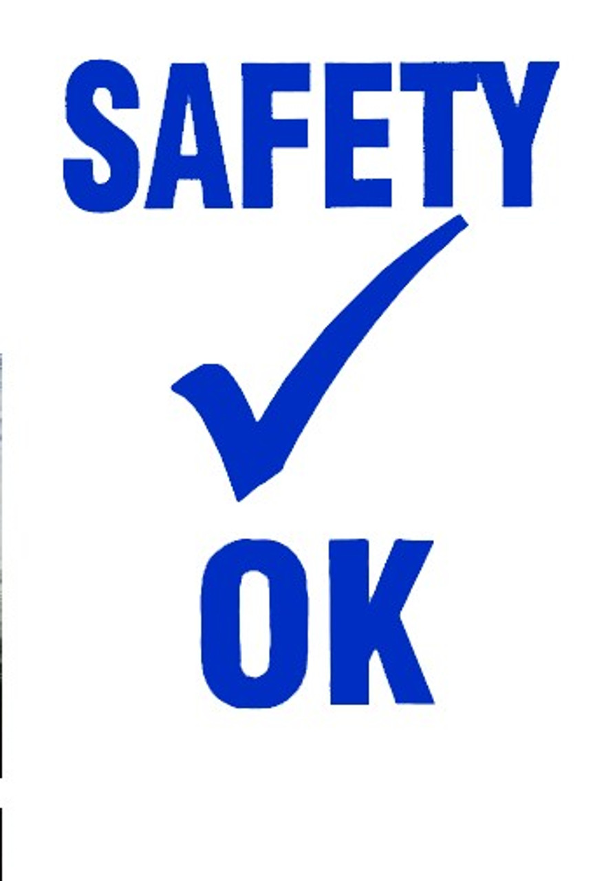 Safety Check Decals (100 per pack)