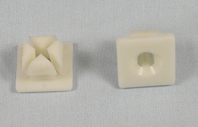 License Plate Screw Inserts, Nylon Car Dealer Depot