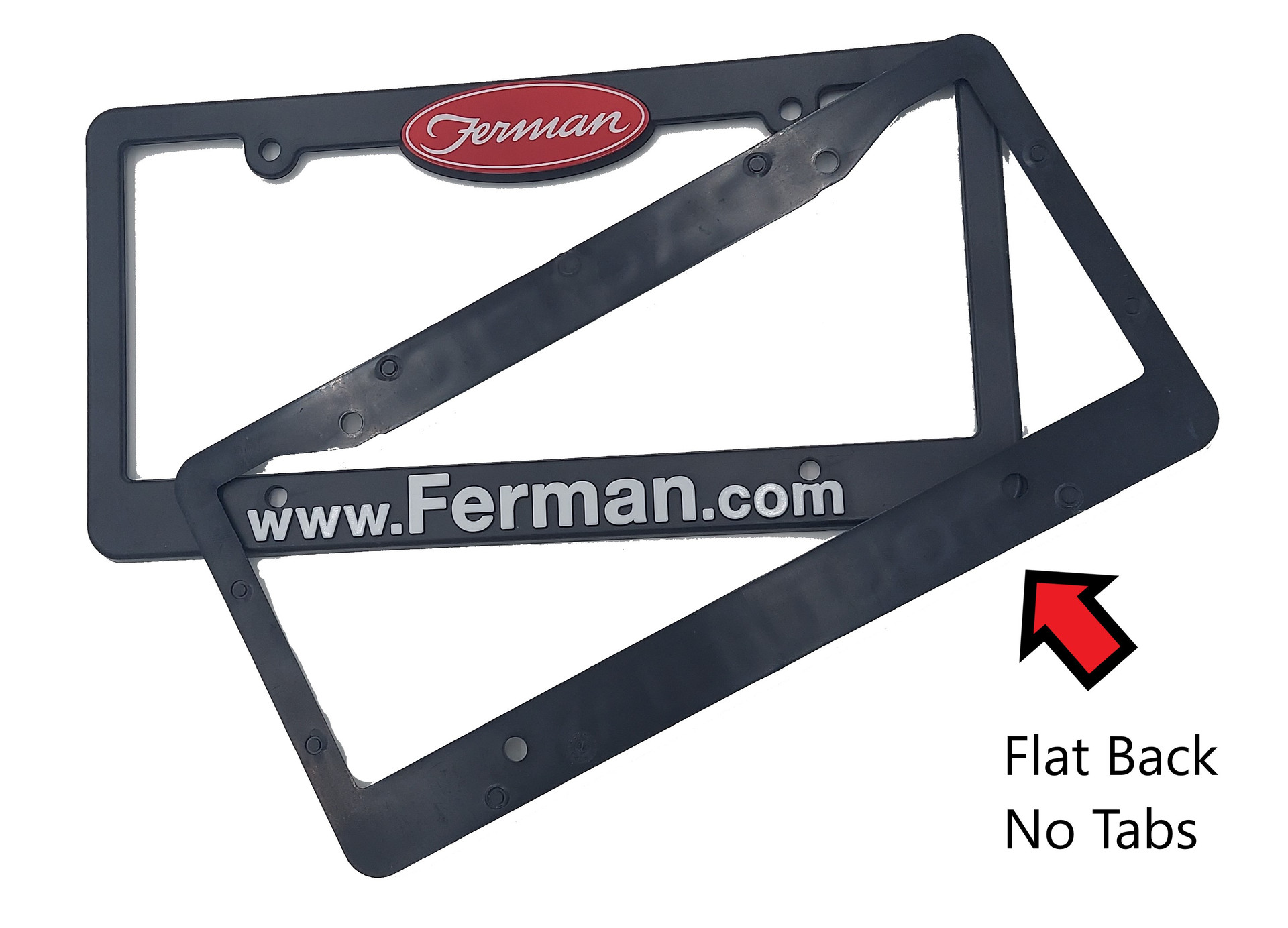 Custom License Plate Frame With Raised Letters Car Dealer Depot