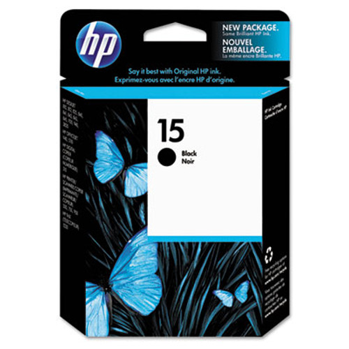 HP 15, (C6615DN) Black Original Ink Cartridge