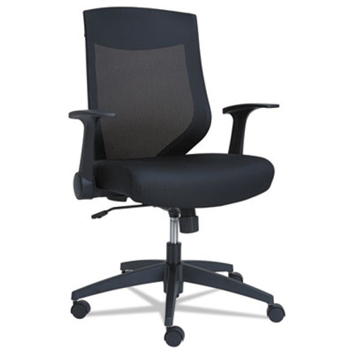 EB-K Series Synchro Mid-Back Mesh Chair, Black/Black Frame