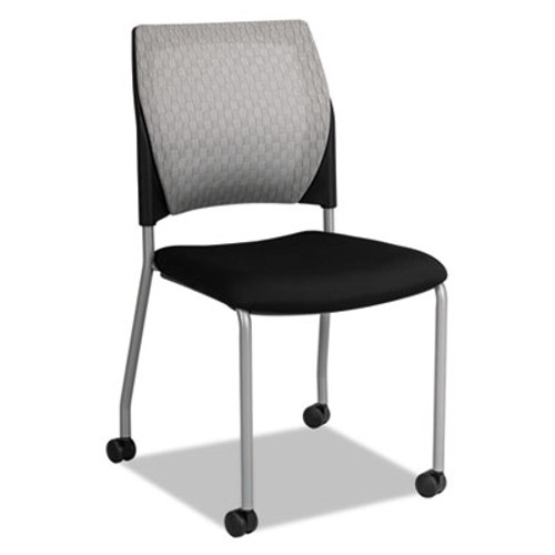 TCE Series Mesh Back Guest Chair, Black, 2/Carton