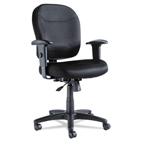 Wrigley Series Mesh Mid-Back Chair, Black