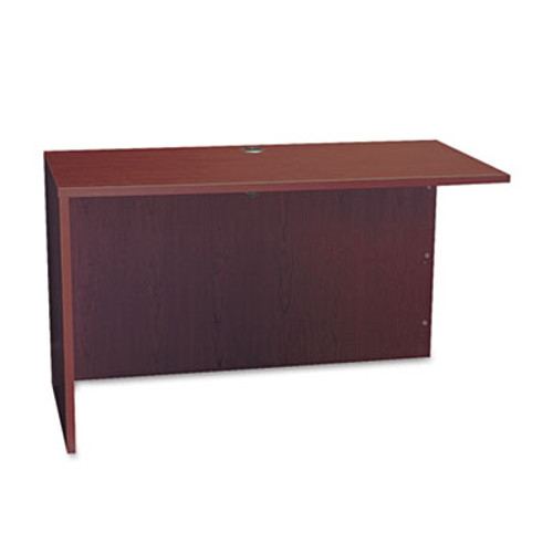 BL Series Return Shell, 48 1/4w x 24d x 29h, Mahogany